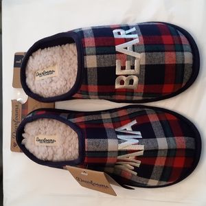 Dearfoams Mama Bear Slippers Size Large (9-10)